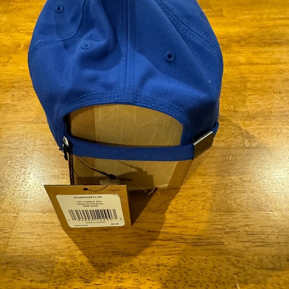 The North Face Classic Cap Hat OSFA Blue OSFA Strapback Logo NEW With Tags - Picture 4 of 8